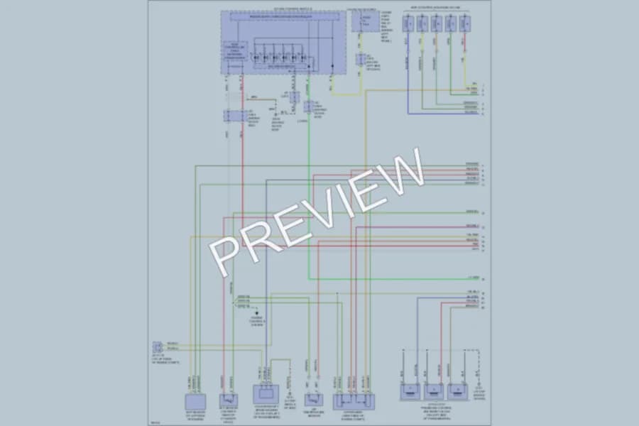 2004 Acura TSX Transmission wiring diagram preview