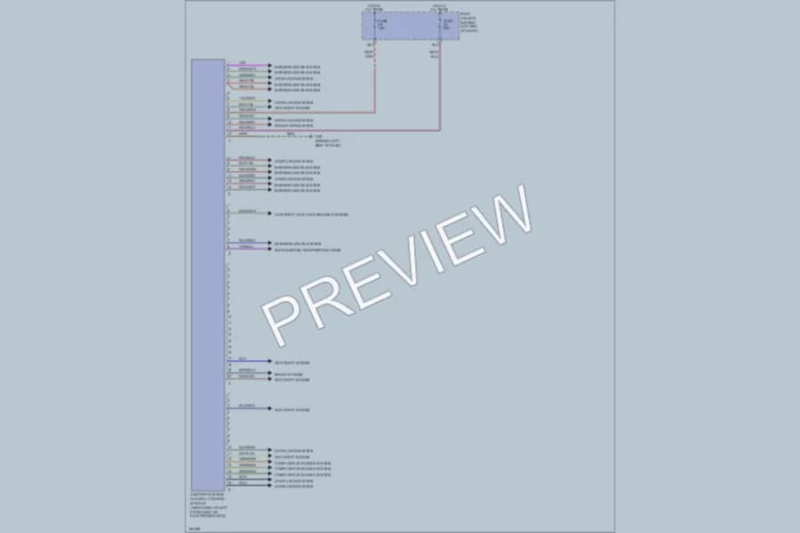 2004 Audi A4 Body Control Modules wiring diagram preview