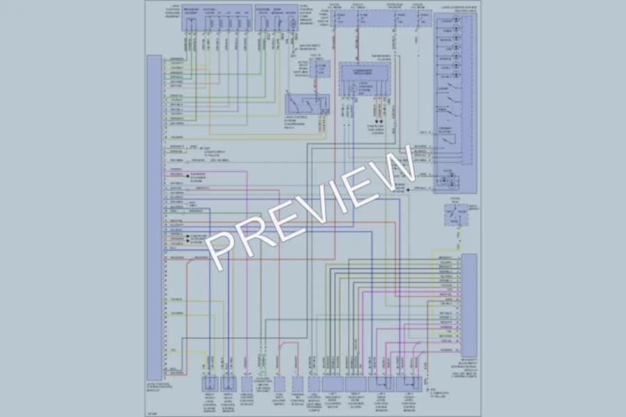 2004 Audi AllroadQuattro Electronic Suspension wiring diagram preview