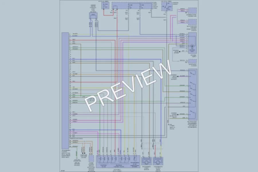 2004 Audi AllroadQuattro Transmission wiring diagram preview