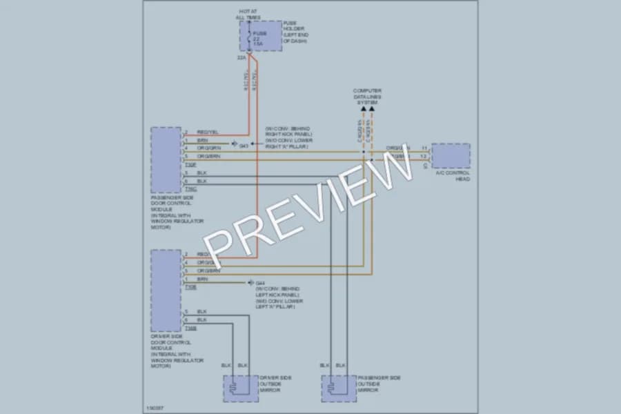 2004 Audi S4 Defoggers wiring diagram preview
