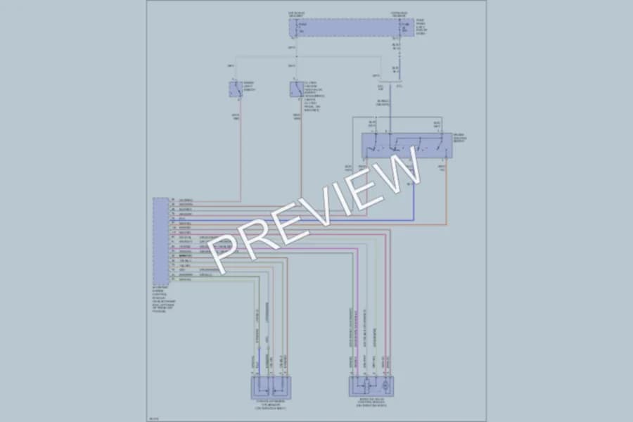 2004 Audi TT Cruise Control wiring diagram preview