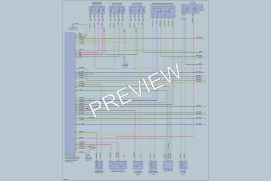 2004 Audi TT Engine Performance wiring diagram preview