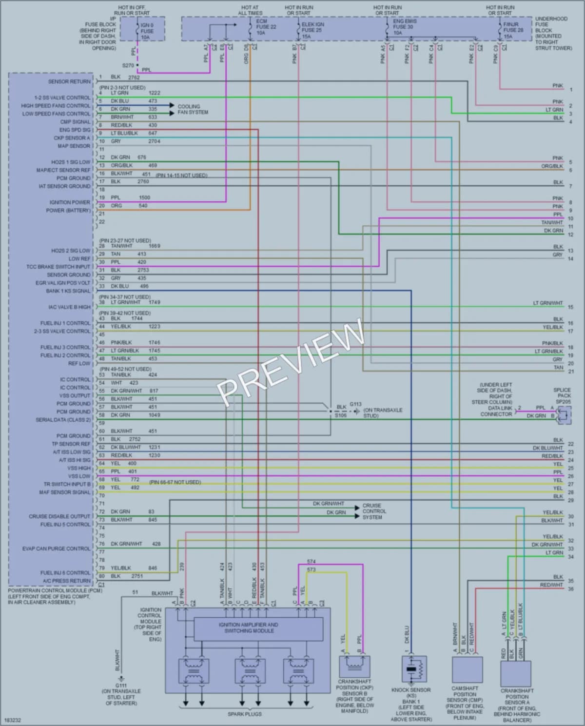 2004 Buick Century Engine Performance wiring diagram preview