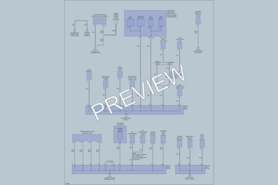 2004 Buick LeSabre Ground Distribution wiring diagram preview