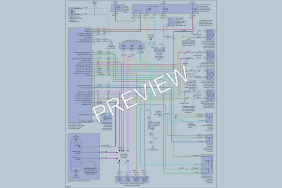 2004 Buick ParkAvenue Anti Lock Brakes wiring diagram preview