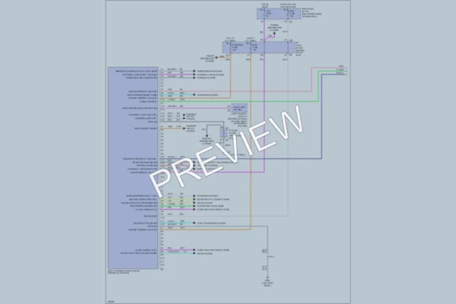 2004 Buick ParkAvenue Body Control Modules wiring diagram preview