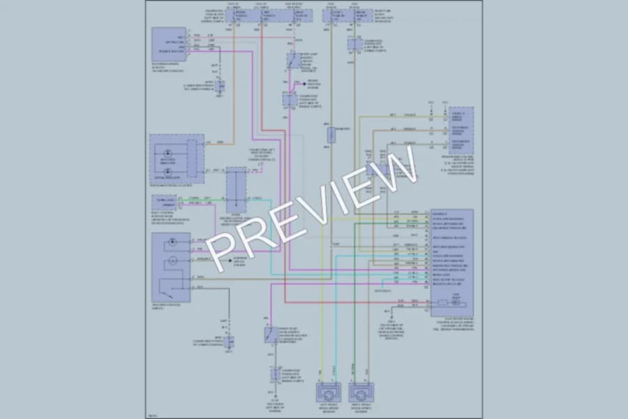2004 Buick Rainier Anti Lock Brakes wiring diagram preview