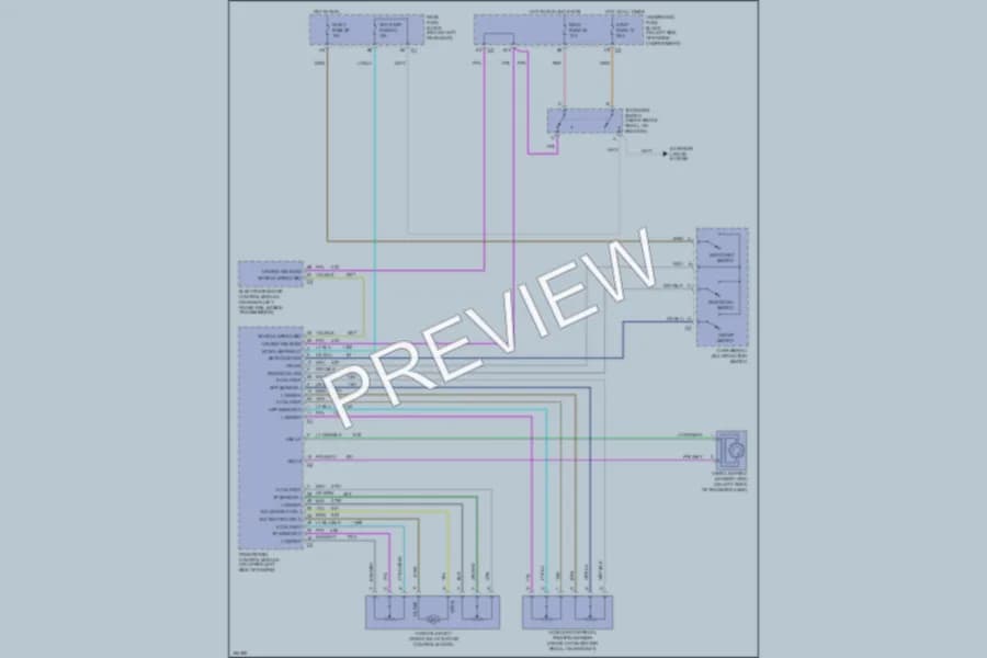2004 Buick Rainier Cruise Control wiring diagram preview
