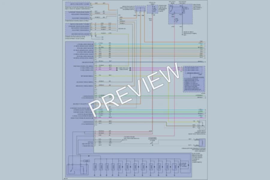 2004 Cadillac CTSV Anti Lock Brakes wiring diagram preview