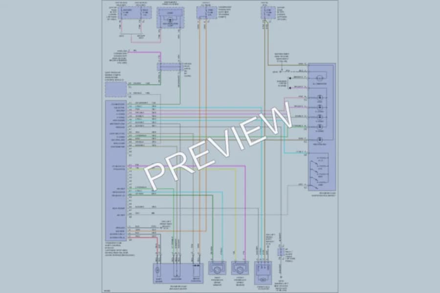 2004 Cadillac EscaladeEXT Transmission wiring diagram preview