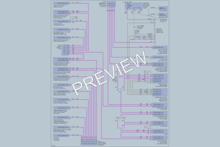 2004 Cadillac SRX Computer Data Lines wiring diagram preview