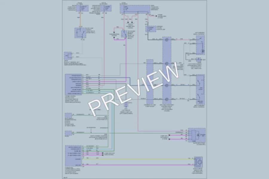 2004 Cadillac Seville Cruise Control wiring diagram preview