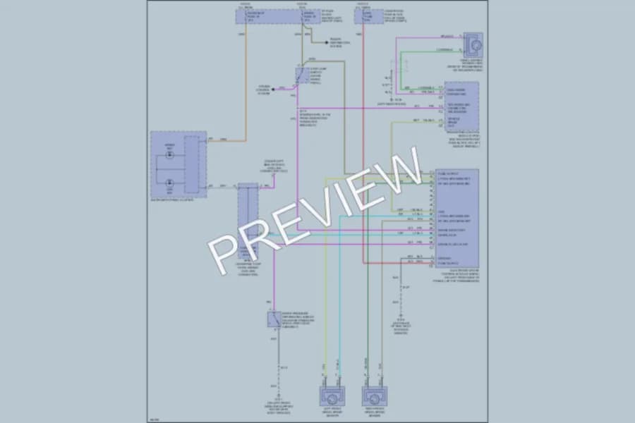 2004 Chevrolet Astro Anti Lock Brakes wiring diagram preview