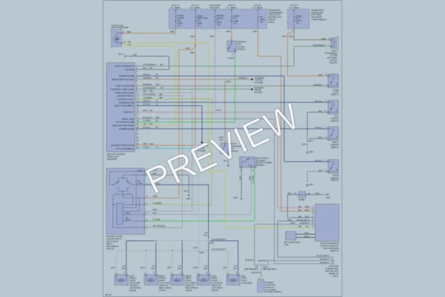 2004 Chevrolet Aveo Anti Theft wiring diagram preview