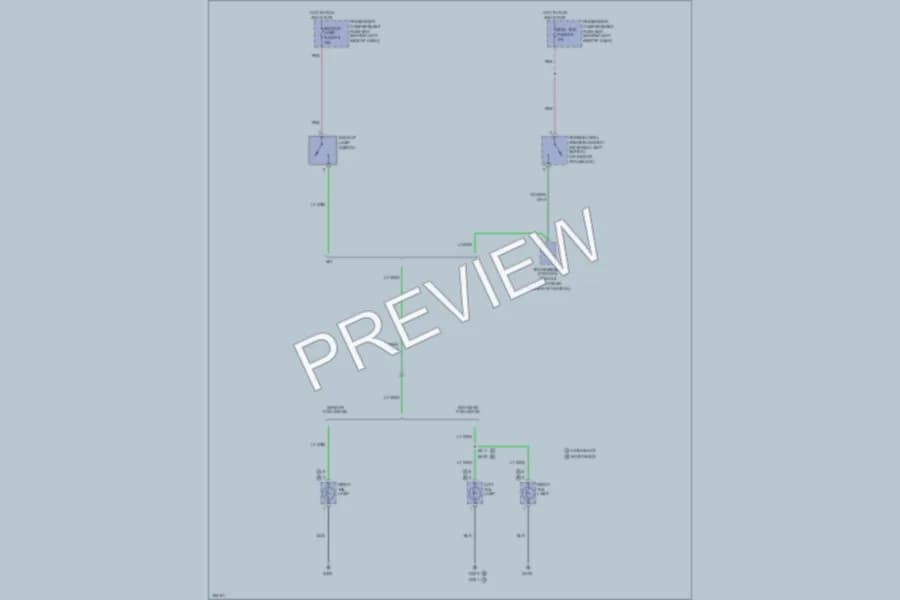 2004 Chevrolet Aveo5 Exterior Lights wiring diagram preview