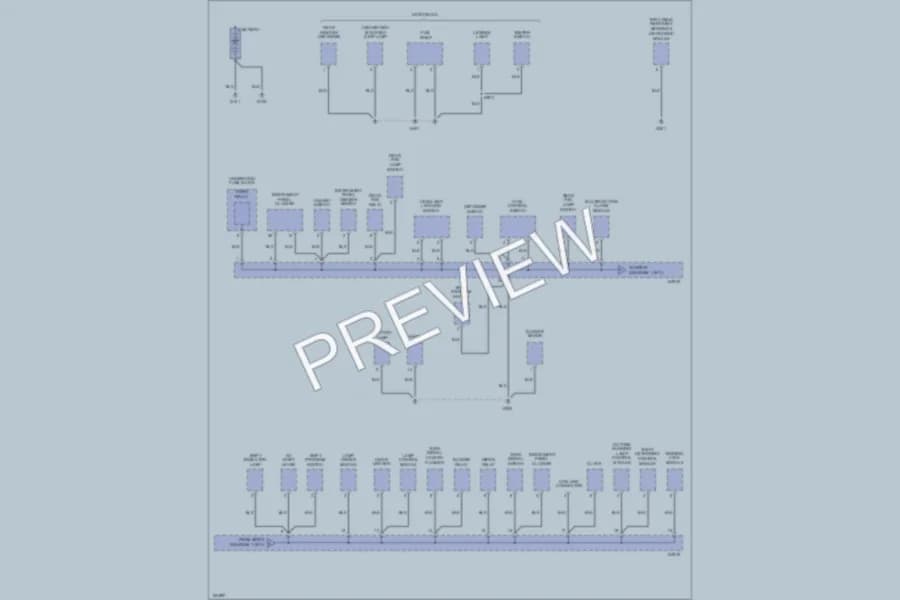 2004 Chevrolet Aveo5 Ground Distribution wiring diagram preview