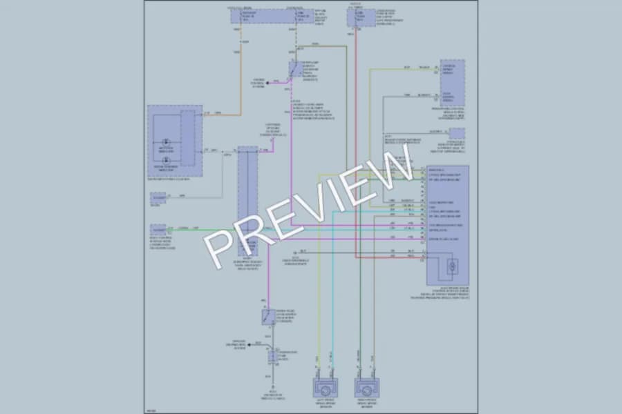2004 Chevrolet Blazer Anti Lock Brakes wiring diagram preview