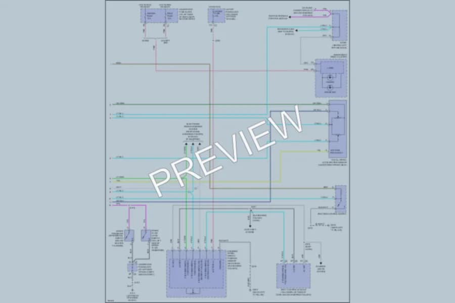 2004 Chevrolet C1500Suburban Anti Lock Brakes wiring diagram preview