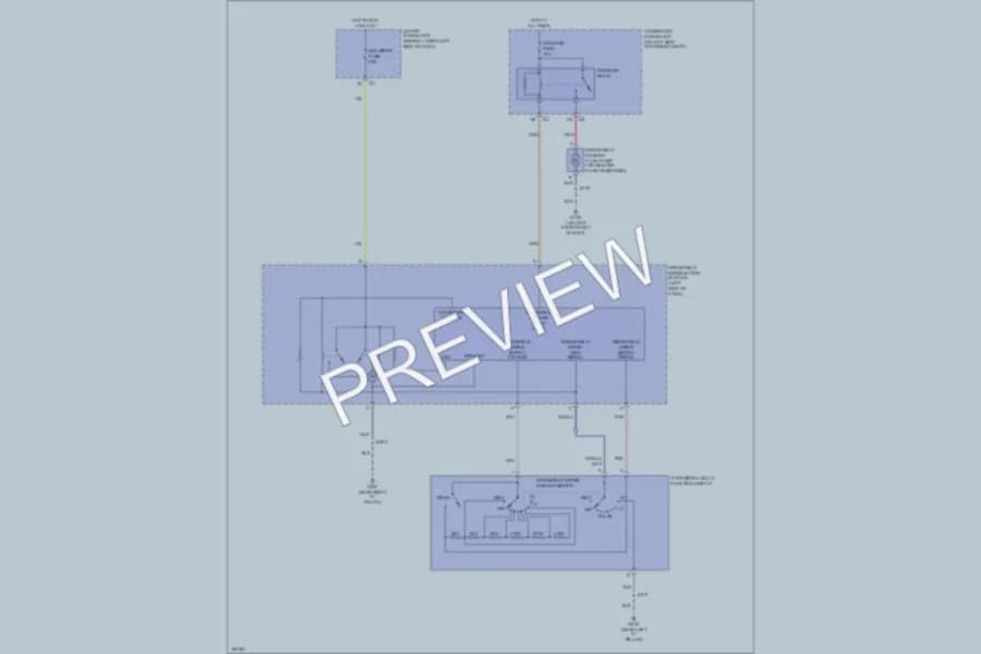 2004 Chevrolet C1500Suburban Wiper Washer wiring diagram preview