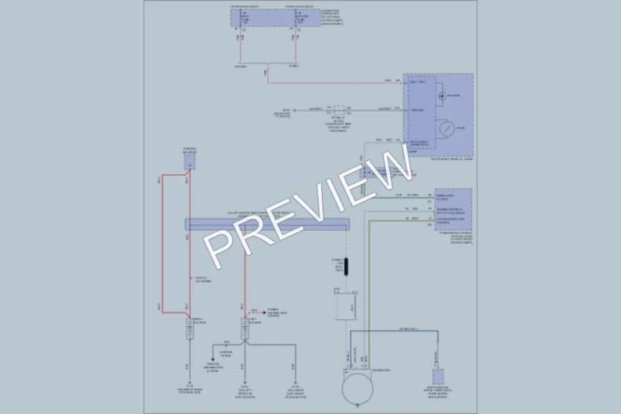 2004 Chevrolet C2500Suburban Starting Charging wiring diagram preview