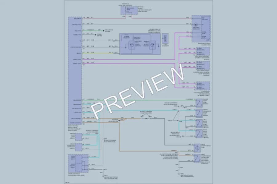2004 Chevrolet Cavalier Anti Theft wiring diagram preview