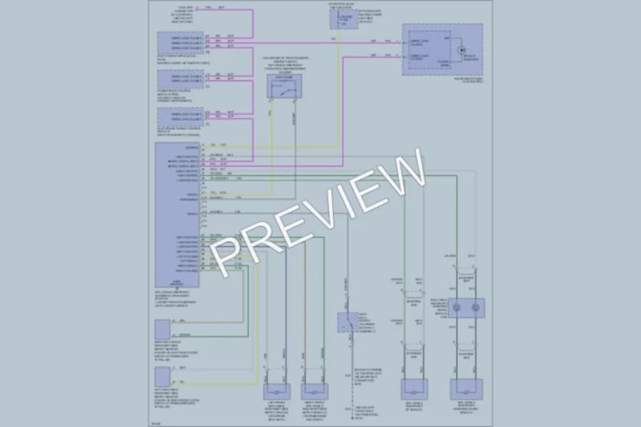 2004 Chevrolet Cavalier Supplemental Restraints wiring diagram preview