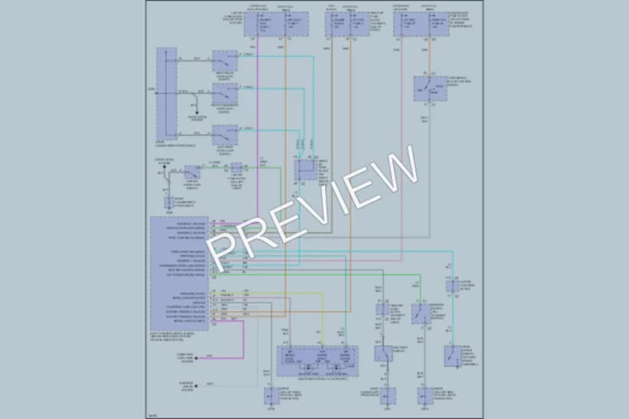 2004 Chevrolet Classic Warning Systems wiring diagram preview