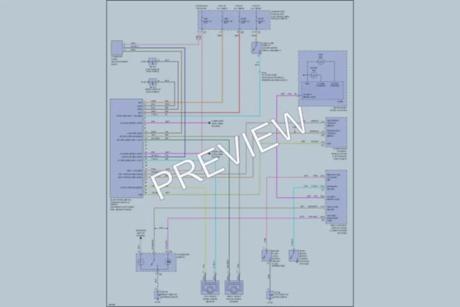 2004 Chevrolet Colorado Anti Lock Brakes wiring diagram preview