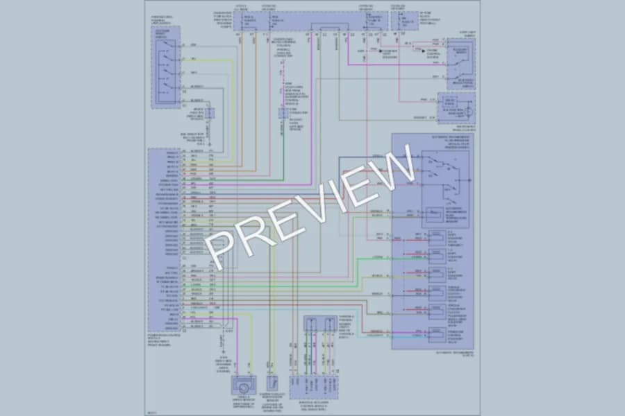 2004 Chevrolet Corvette Transmission wiring diagram preview