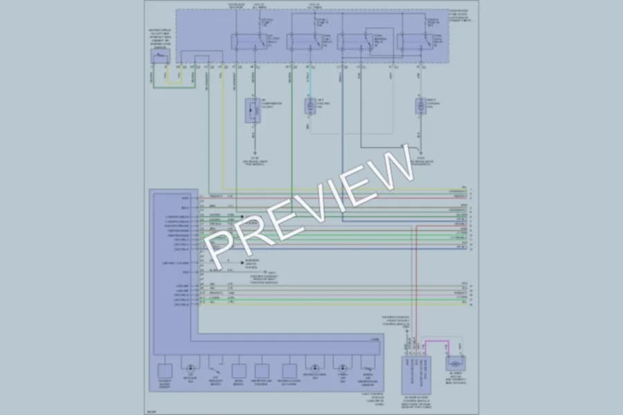 2004 Chevrolet Malibu Air Conditioning wiring diagram preview