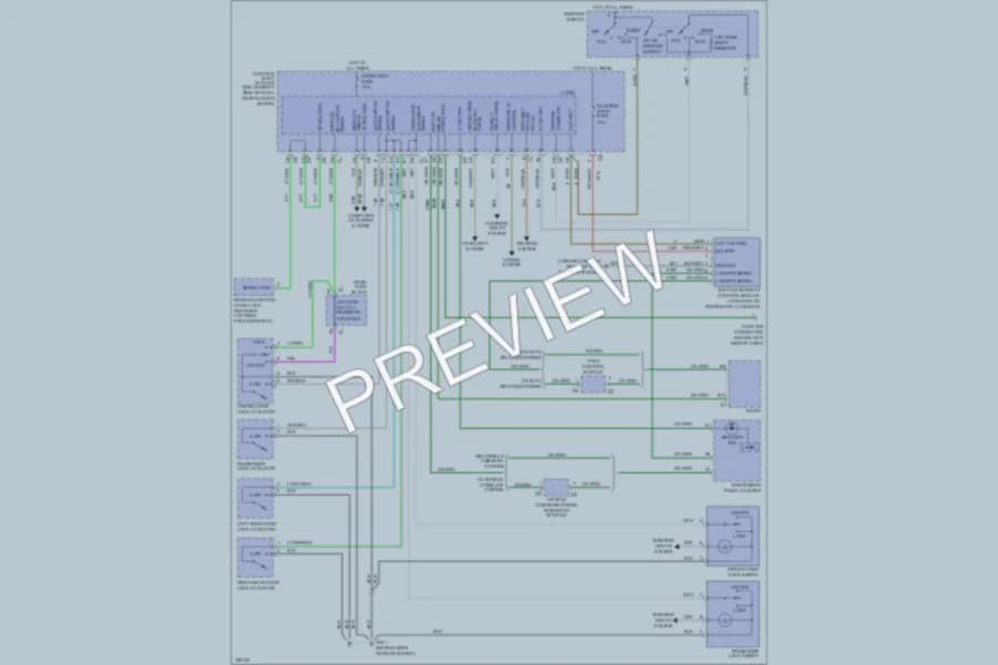 2004 Chevrolet Malibu Anti Theft wiring diagram preview