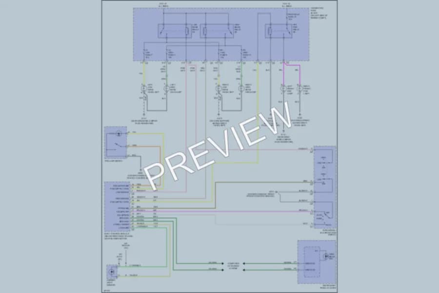 2004 Chevrolet MalibuMaxx Headlights wiring diagram preview