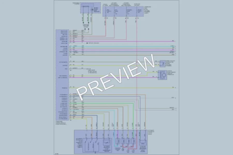 2004 Chevrolet MalibuMaxx Transmission wiring diagram preview