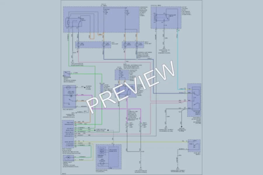 2004 Chevrolet MonteCarlo Headlights wiring diagram preview