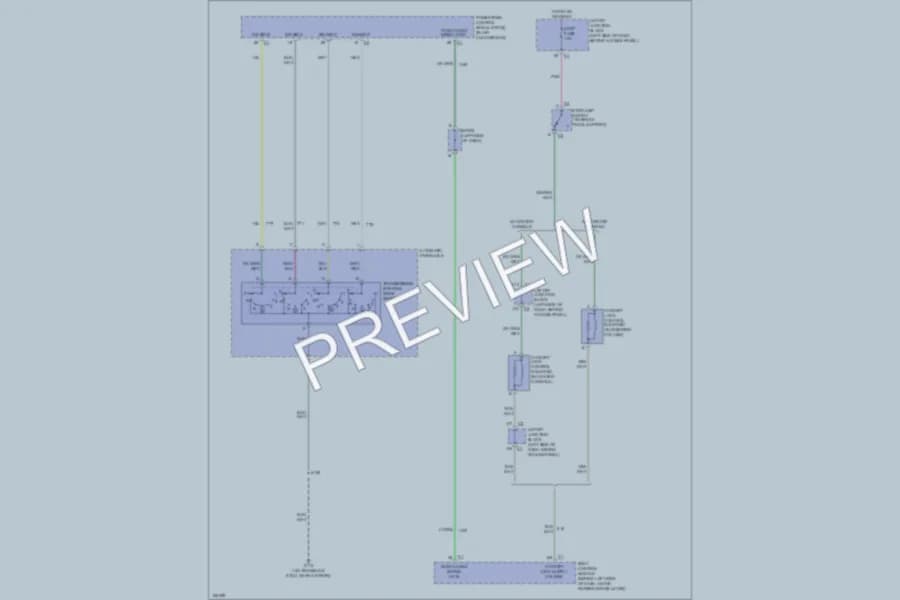 2004 Chevrolet MonteCarlo Shift Interlock wiring diagram preview