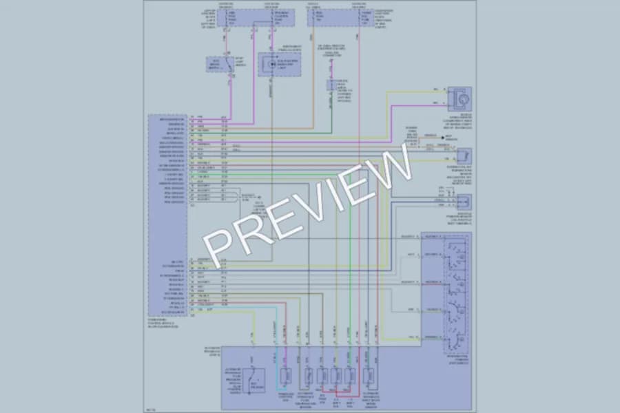 2004 Chevrolet MonteCarlo Transmission wiring diagram preview