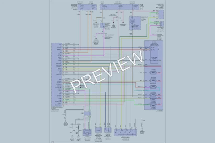 2004 Chevrolet S10 Transmission wiring diagram preview