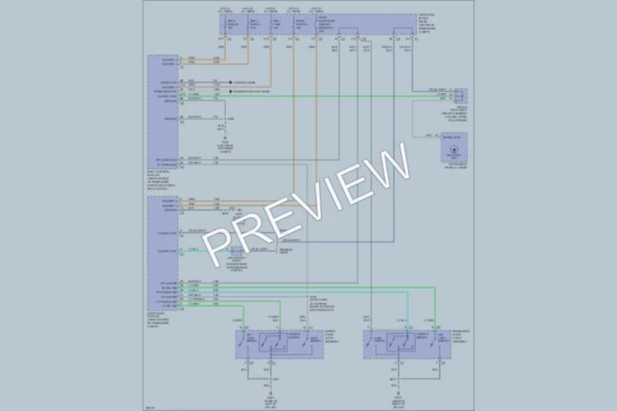 2004 Chevrolet SSR Anti Theft wiring diagram preview