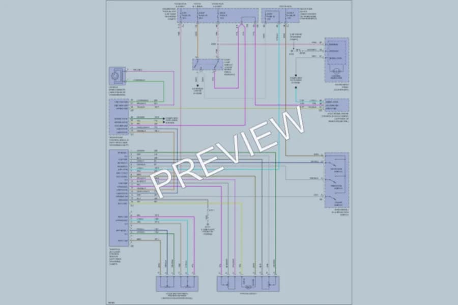2004 Chevrolet SSR Cruise Control wiring diagram preview