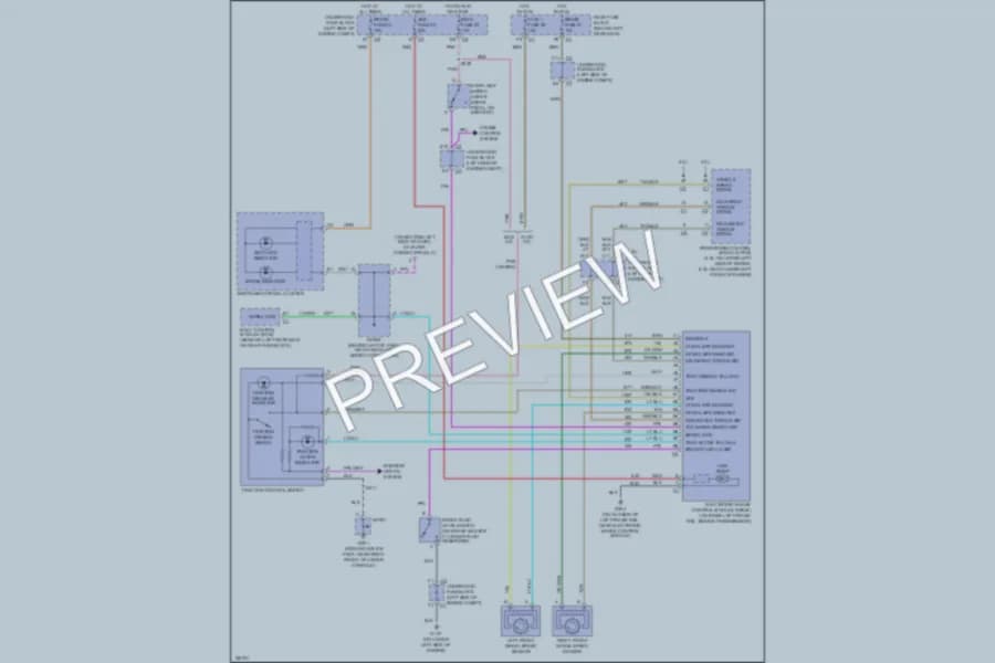 2004 Chevrolet TrailBlazerEXT Anti Lock Brakes wiring diagram preview