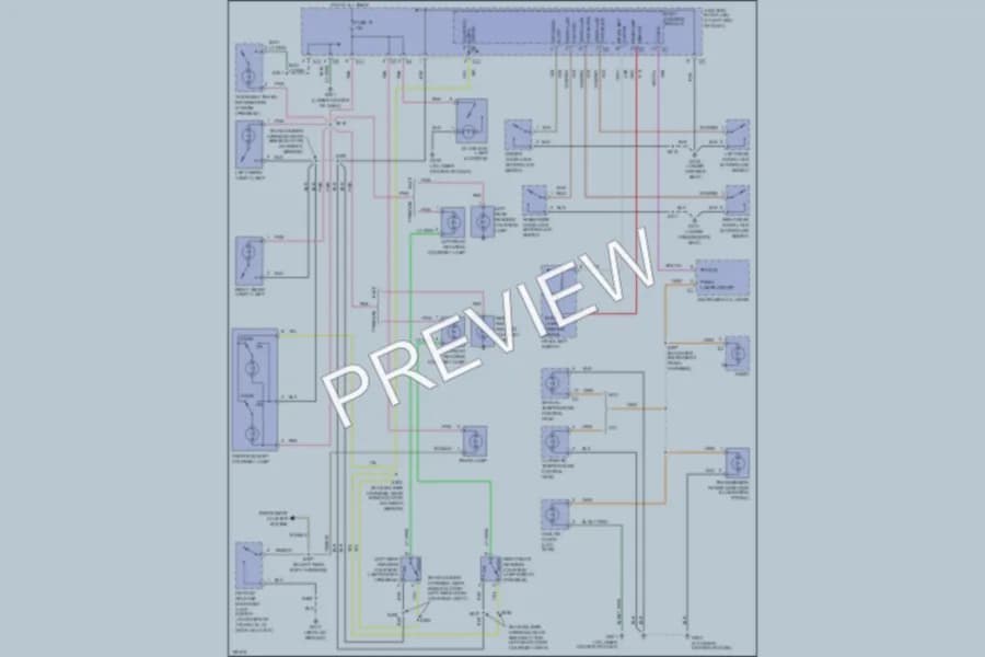 2004 Chrysler 300M Interior Lights wiring diagram preview
