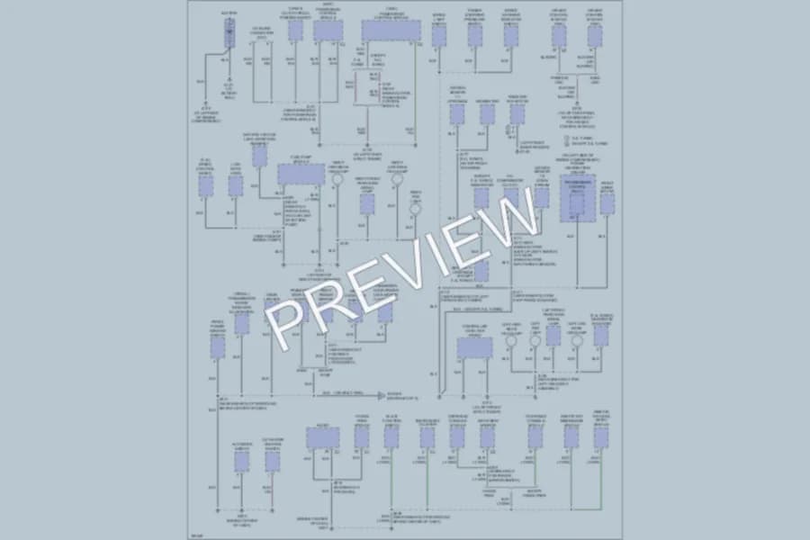 2004 Chrysler PTCruiser Ground Distribution wiring diagram preview