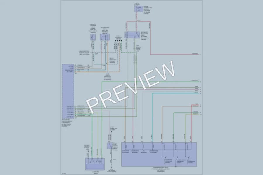 2004 Chrysler PTCruiser Transmission wiring diagram preview
