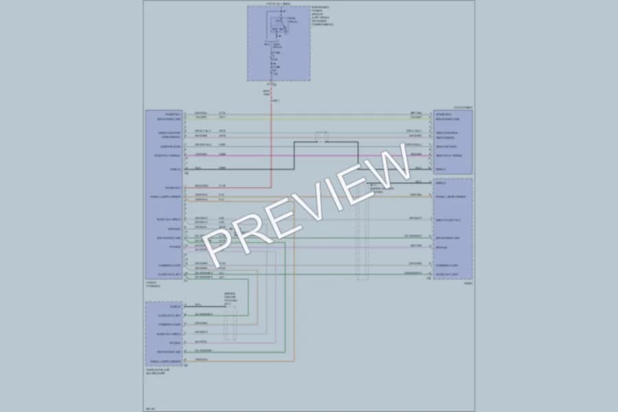 2004 Chrysler Pacifica Radio wiring diagram preview