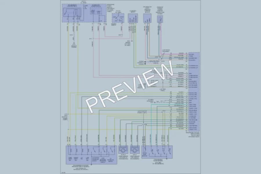 2004 Chrysler Pacifica Transmission wiring diagram preview