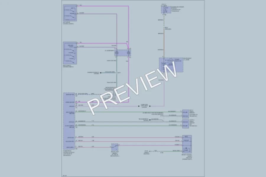 2004 Chrysler TownCountry Cruise Control wiring diagram preview