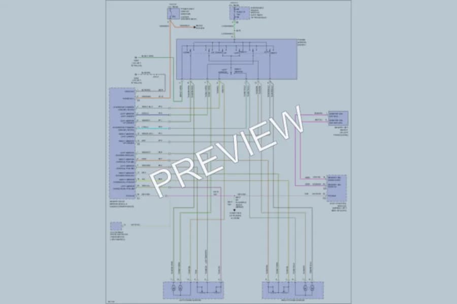 2004 Chrysler TownCountry Memory Systems wiring diagram preview