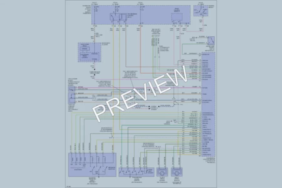 2004 Chrysler TownCountry Transmission wiring diagram preview