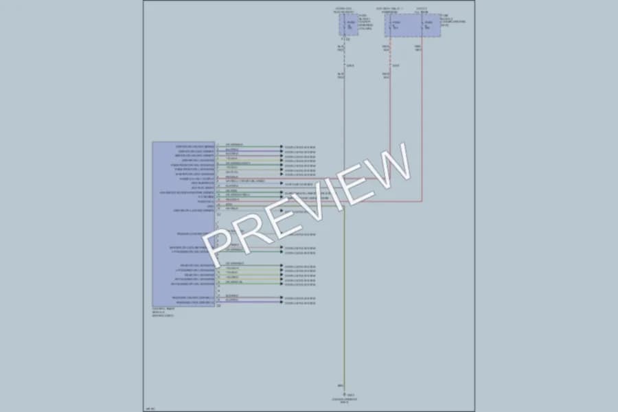 2004 Dodge 2500Sprinter Body Control Modules wiring diagram preview